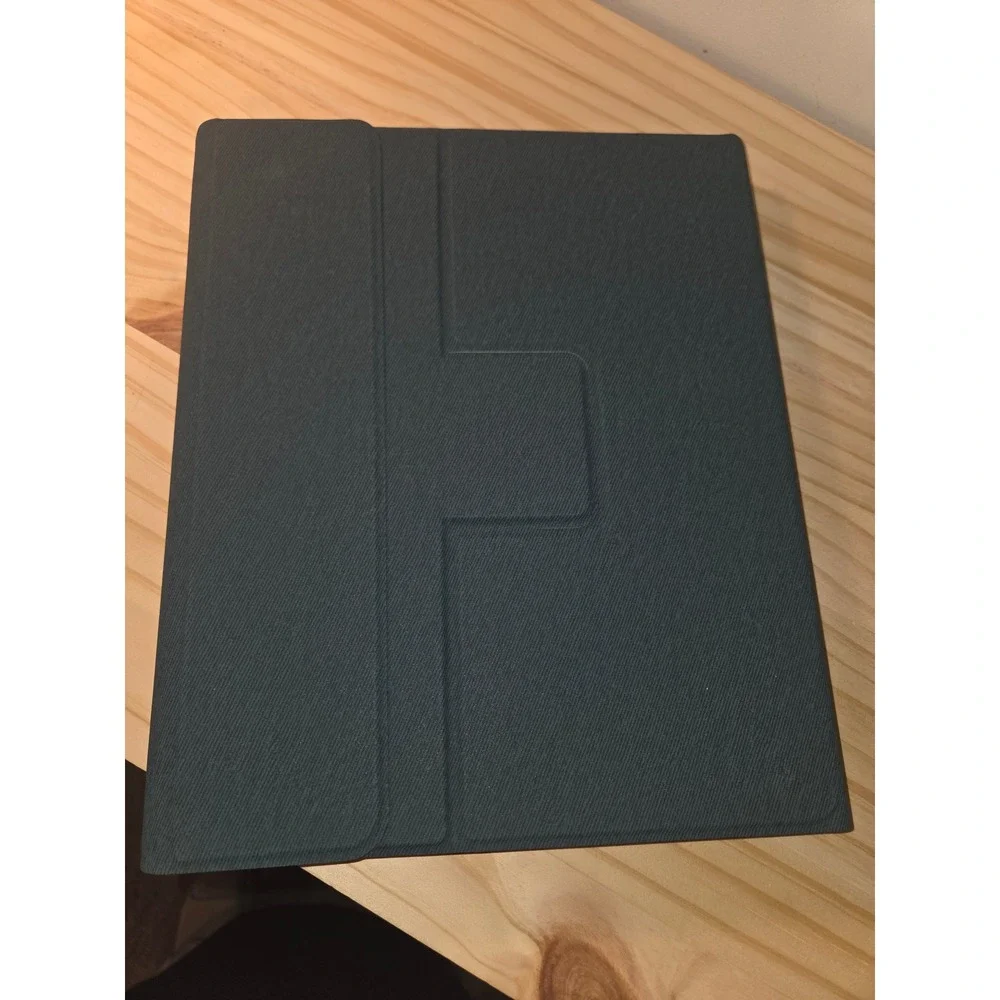 Keyboard Case Folio for iPad Dark Teal Textured Magnetic w/ keyboard